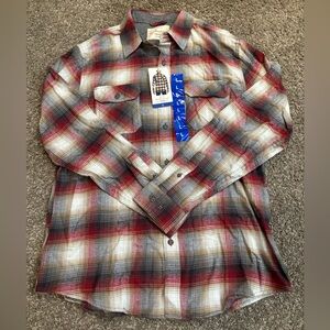 Weatherproof Vintage Men’s Size L Large Flannel Multi-Color